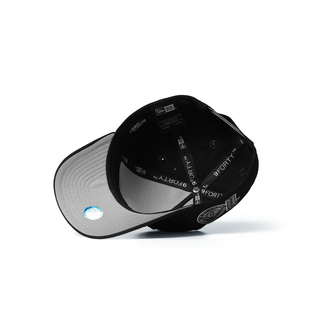 NEW ERA 9FORTY A-FRAME BROOKLYN NETS 10 ANNIVERSARY BLACK PRIME EDITION
