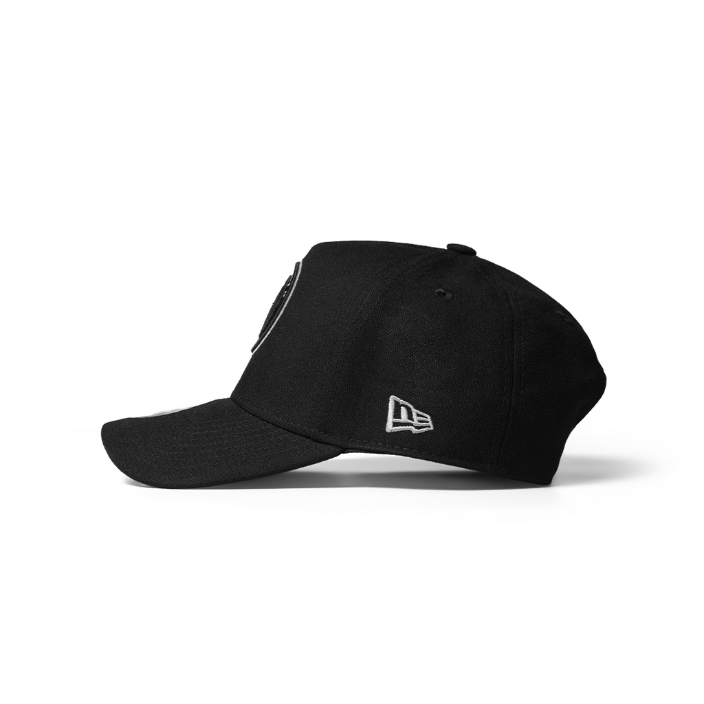 NEW ERA 9FORTY A-FRAME BROOKLYN NETS 10 ANNIVERSARY BLACK PRIME EDITION