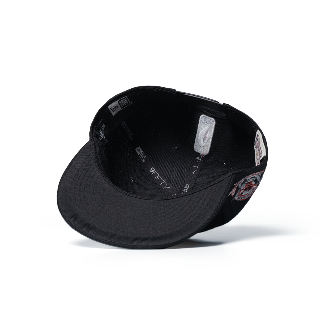 NEW ERA 9FIFTY CHICAGO BULLS HWC 20TH ANNIVERSARY BLACK