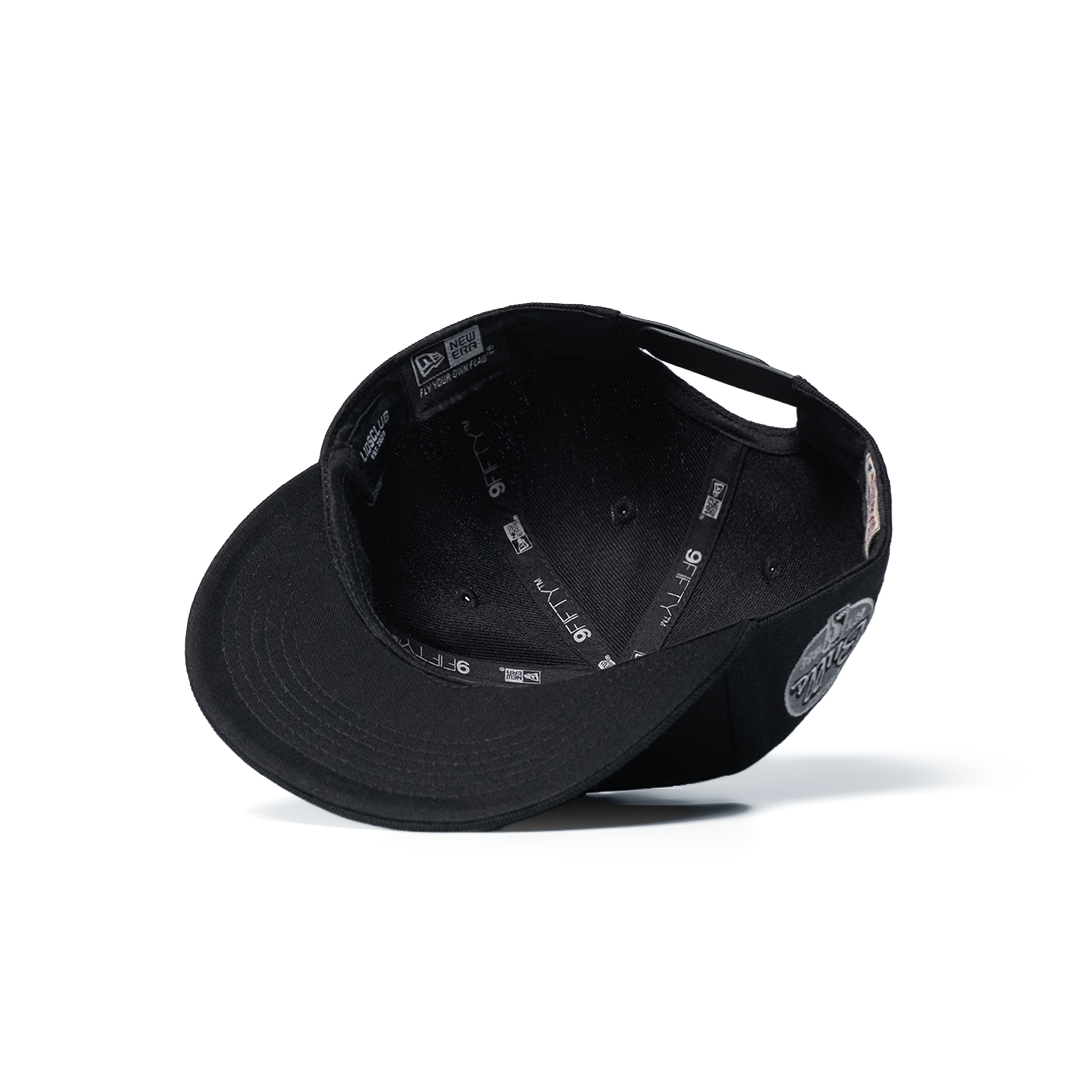 NEW ERA 9FIFTY CHICAGO BULLS METALLIC BLACK PRIME EDITION