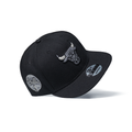 NEW ERA 9FIFTY CHICAGO BULLS METALLIC BLACK PRIME EDITION
