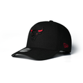 NEW ERA 9FORTY A-FRAME CHICAGO BULLS 6X CHAMPS BLACK AND RED PRIME EDITION