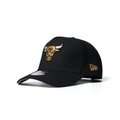 NEW ERA 9FORTY A-FRAME CHICAGO BULLS 3X WORLD CHAMPIONS BLACK PRIME EDITION