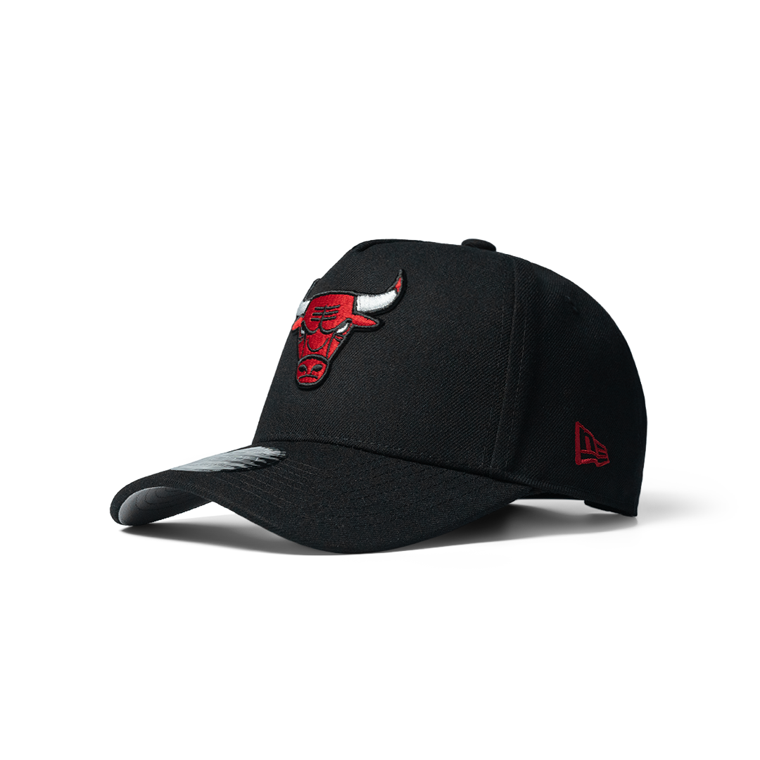 NEW ERA 9FORTY A-FRAME CHICAGO BULLS 40TH ANNIVERSARY BLACK PRIME EDITION