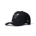 NEW ERA 9FORTY A-FRAME CHICAGO BULLS 6X CHAMPS BLACKOUT METALLIC EDITION