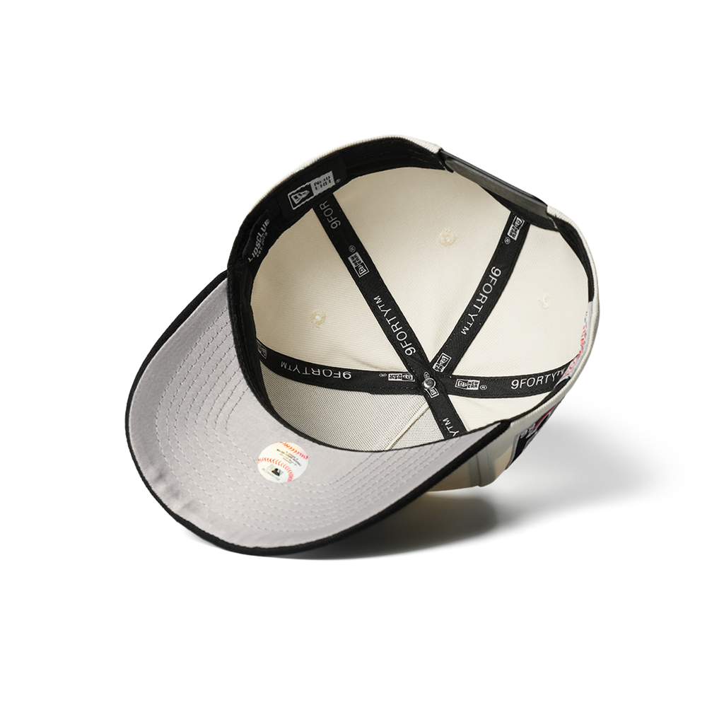 NEW ERA 9FORTY A-FRAME CHICAGO BULLS CHROME TWO TONE METALLIC EDITION