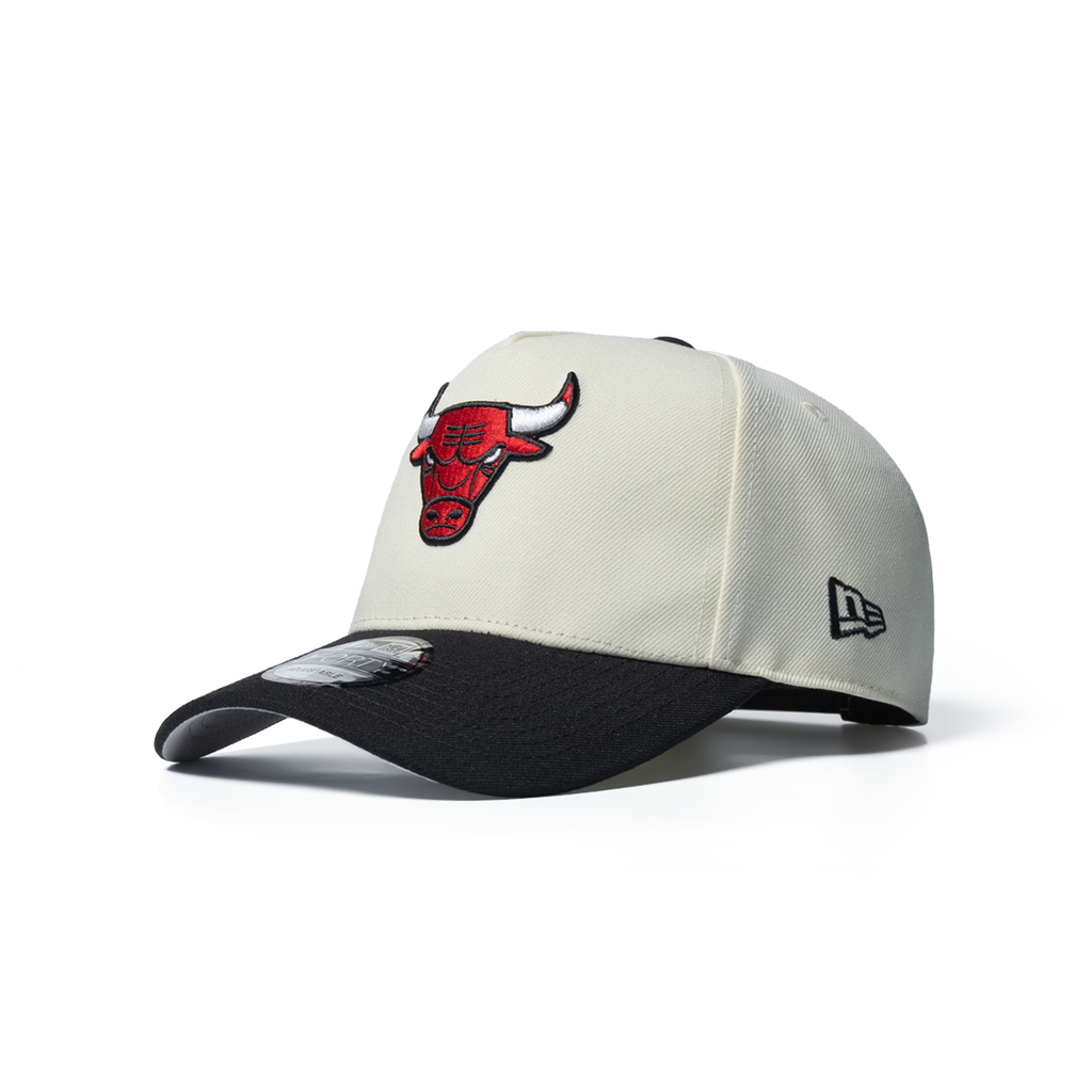 NEW ERA 9FORTY A-FRAME CHICAGO BULLS CLASSIC CHROME TWO TONE EDITION