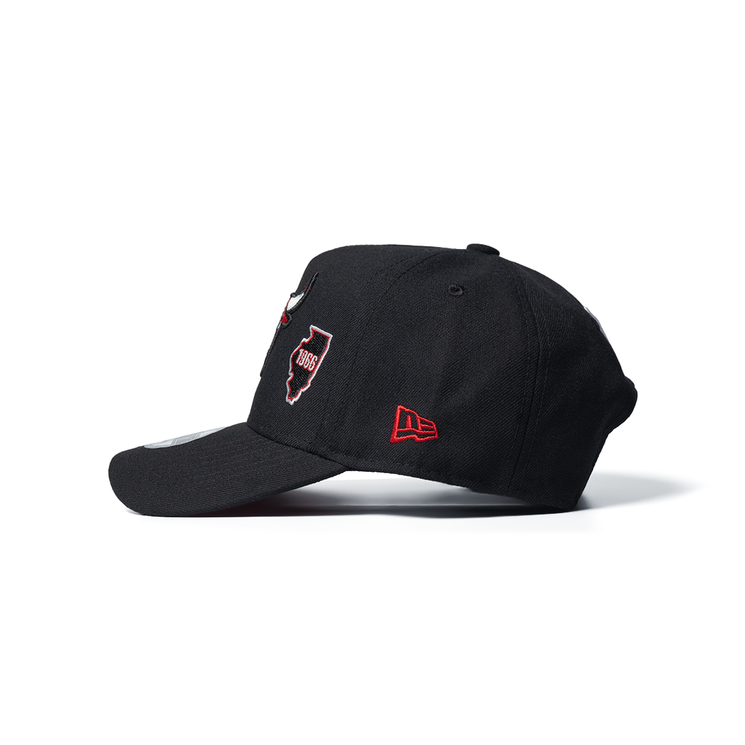 NEW ERA 9FORTY A-FRAME CHICAGO BULLS IDENTITY