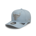 NEW ERA 9FIFTY CHICAGO BULLS METALLIC SKY BLUE ORIGINAL FIT
