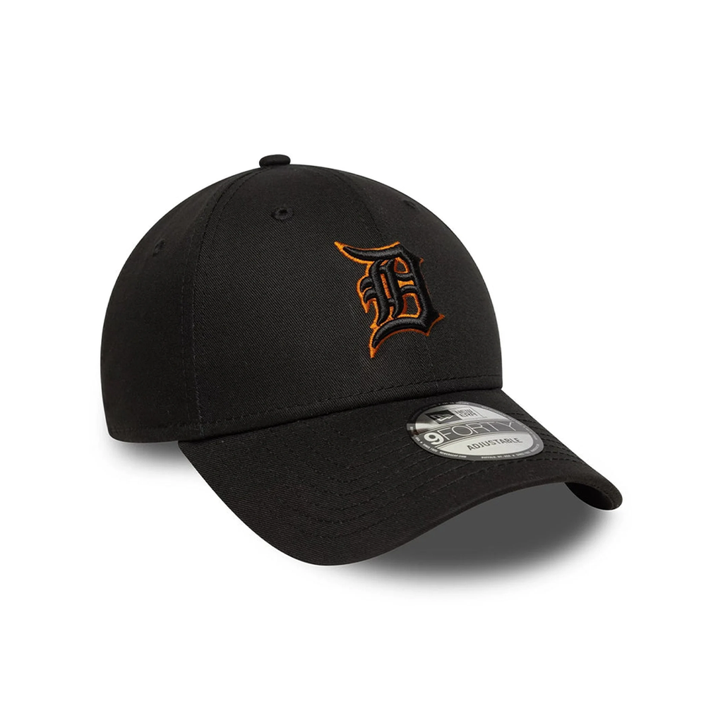 NEW ERA 9FORTY DETROIT TIGERS TEAM OUTLINE BLACK