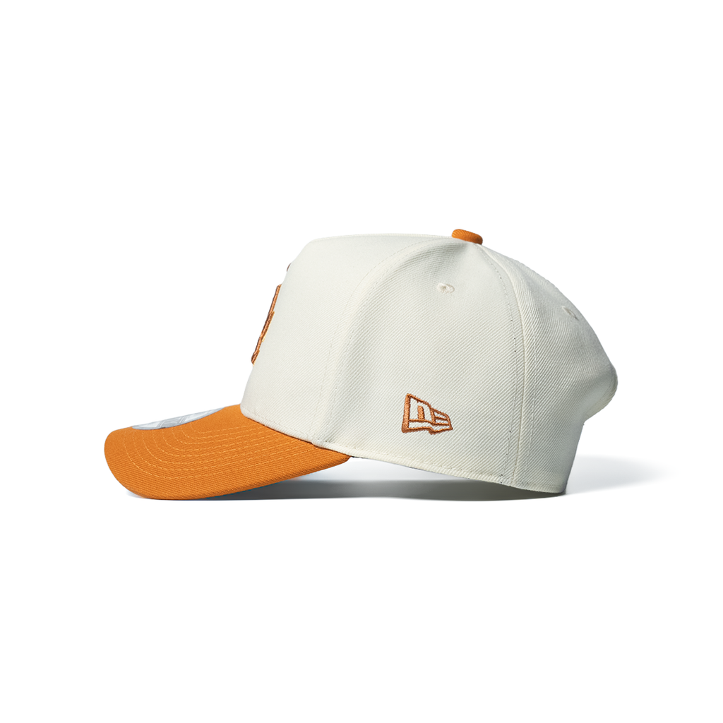 NEW ERA 9FORTY A-FRAME LOS ANGELES DODGERS 100 YEARS CHROME BOURBON TWO TONE