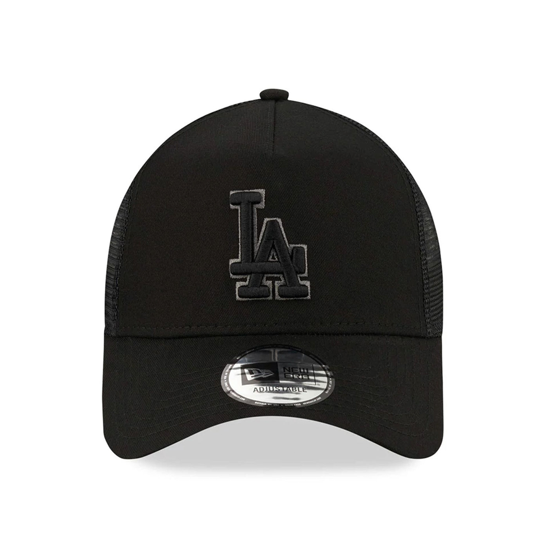 NEW ERA 9FORTY A-FRAME LOS ANGELES DODGERS BLACK GRAPHITE
