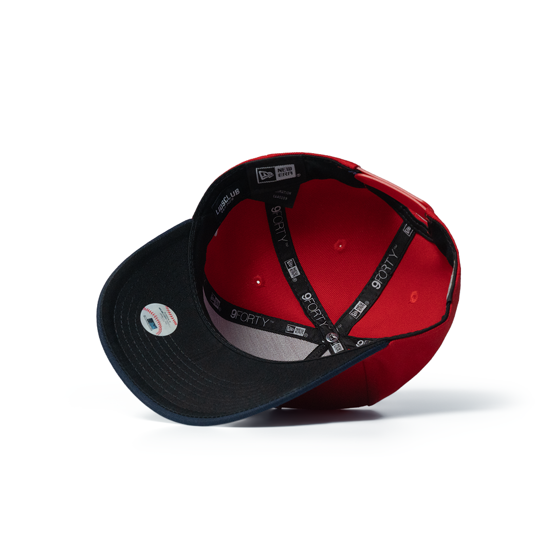 NEW ERA 9FORTY A-FRAME LOS ANGELES DODGERS RED/NAVY TWO TONE