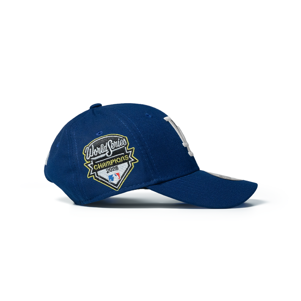 NEW ERA 9FORTY LOS ANGELES DODGERS ROYAL 2025 WORLD SERIES CHAMPIONS SIDE PATCH