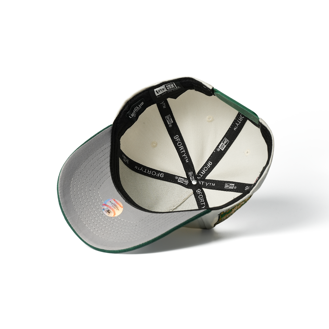 NEW ERA 9FORTY A-FRAME LOS ANGELES DODGERS 40TH ANNIVERSARY CHROME GREEN TWO TONE EDITION