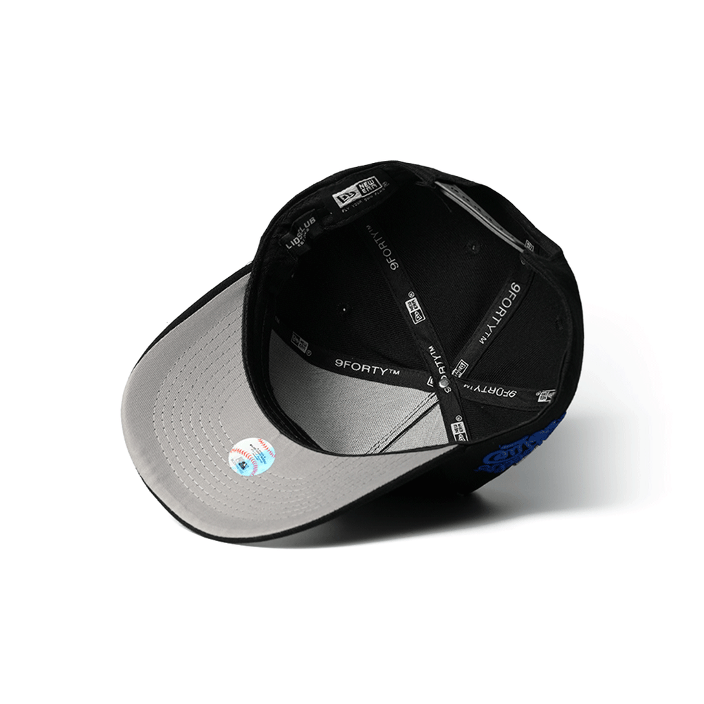 NEW ERA 9FORTY A-FRAME LOS ANGELES DODGERS BLUE BLEEDS BLACK PRIME EDITION