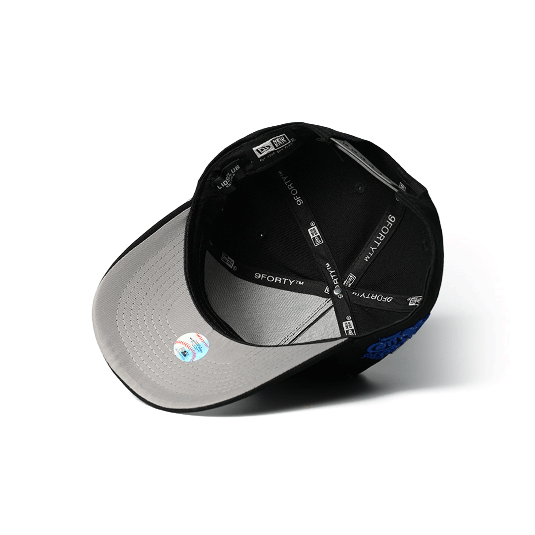 NEW ERA 9FORTY A-FRAME LOS ANGELES DODGERS BLUE BLEEDS BLACK PRIME EDITION