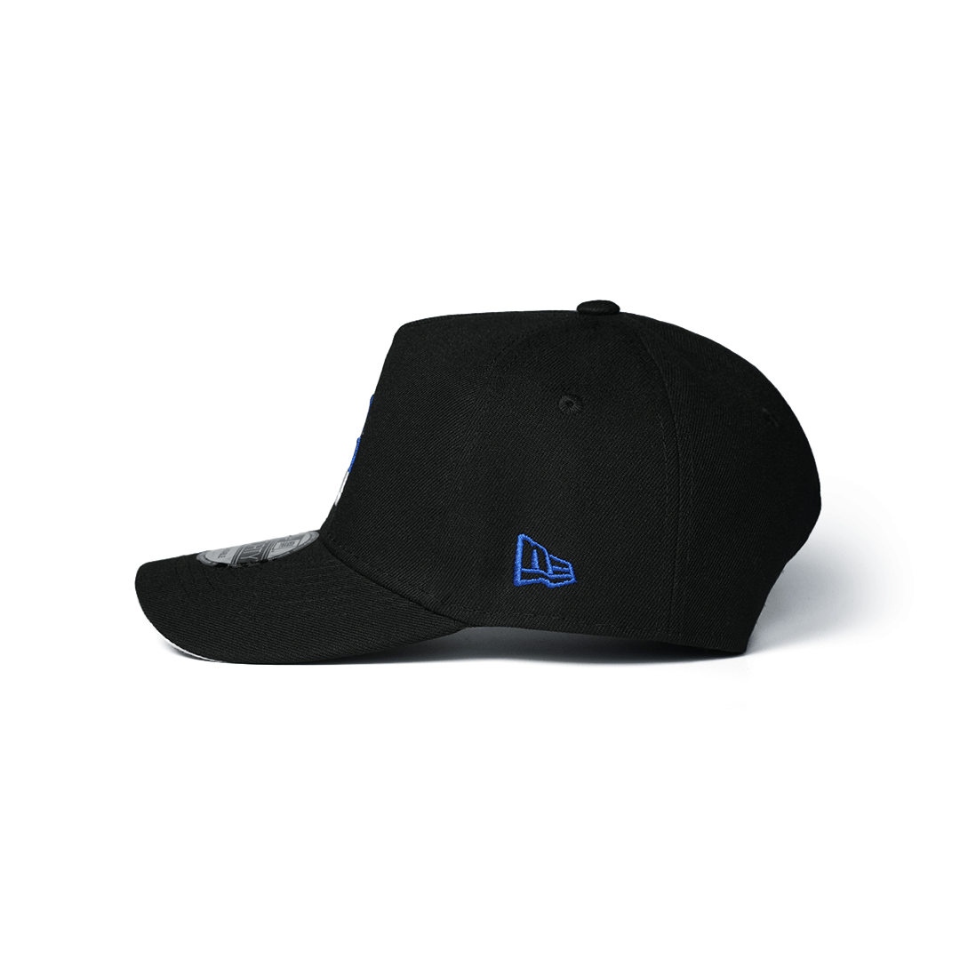 NEW ERA 9FORTY A-FRAME LOS ANGELES DODGERS BLUE BLEEDS BLACK PRIME EDITION