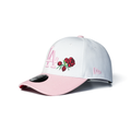 NEW ERA EXCLUSIVE 9forty LOS ANGELES DODGERS CHROME/ SOFT PINK  ROSES