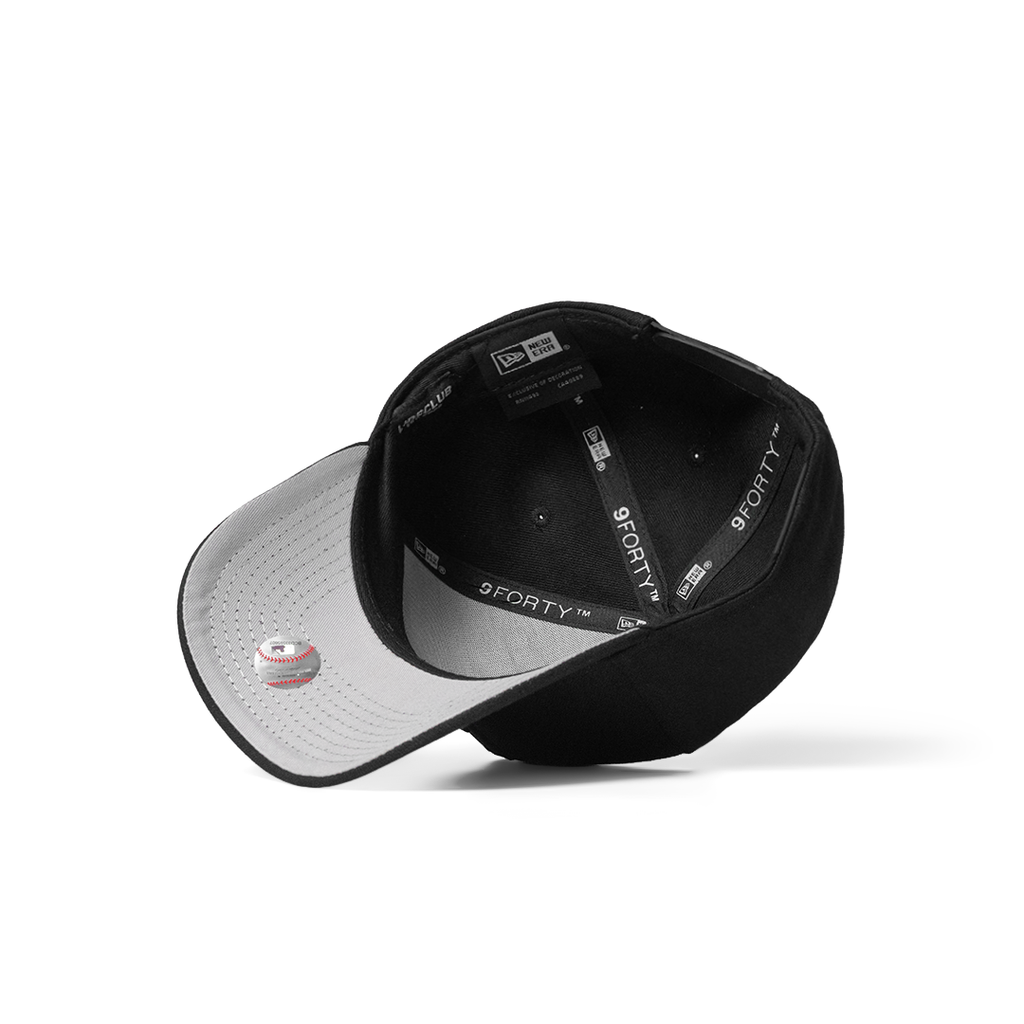 NEW ERA LOS 9FORTY A-FRAME ANGELES DODGERS 'EASY BLACK AND SCARLET'