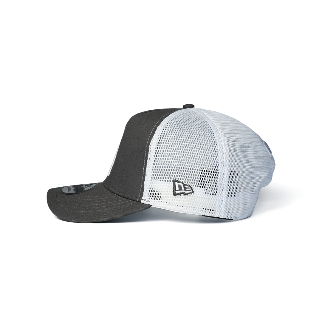 NEW ERA 9FORTY LOS ANGELES DODGERS GRAPHITE/WHITE TRUCKER