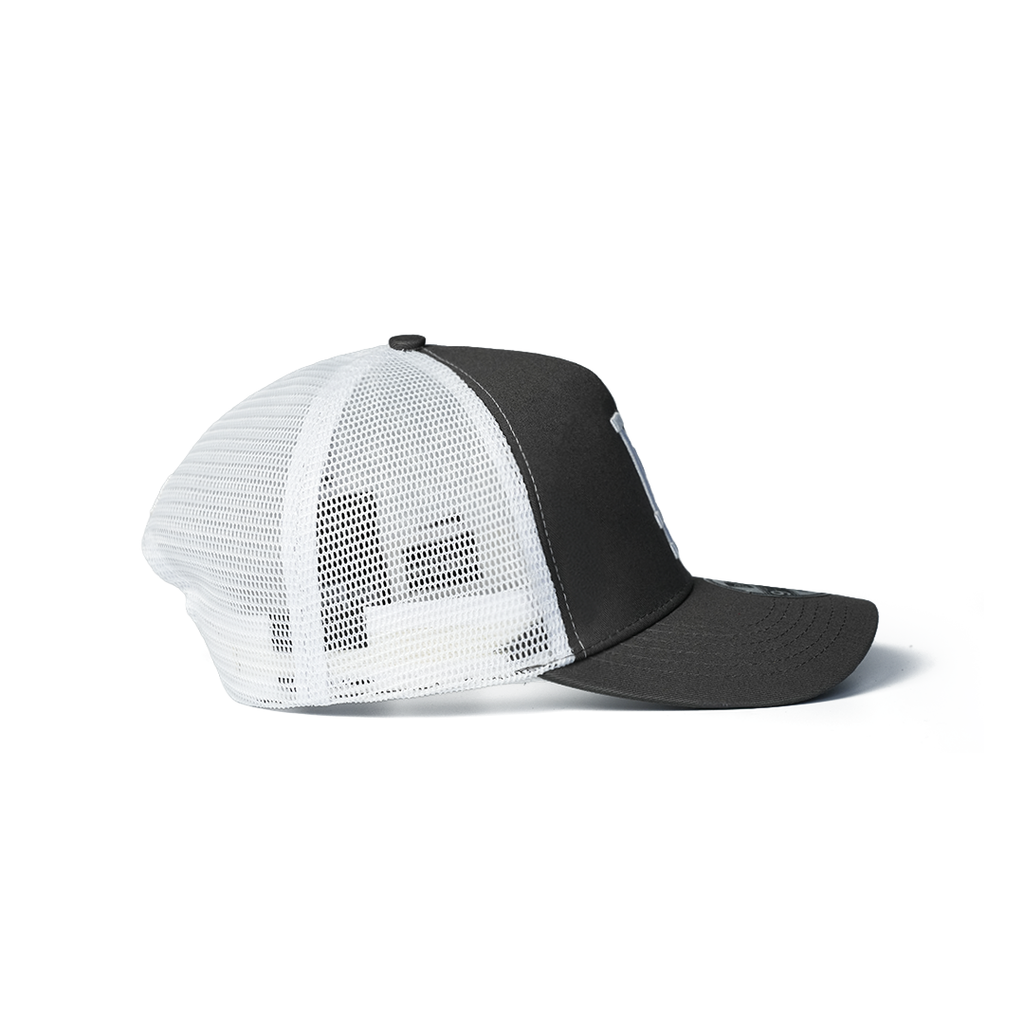 NEW ERA 9FORTY LOS ANGELES DODGERS GRAPHITE/WHITE TRUCKER