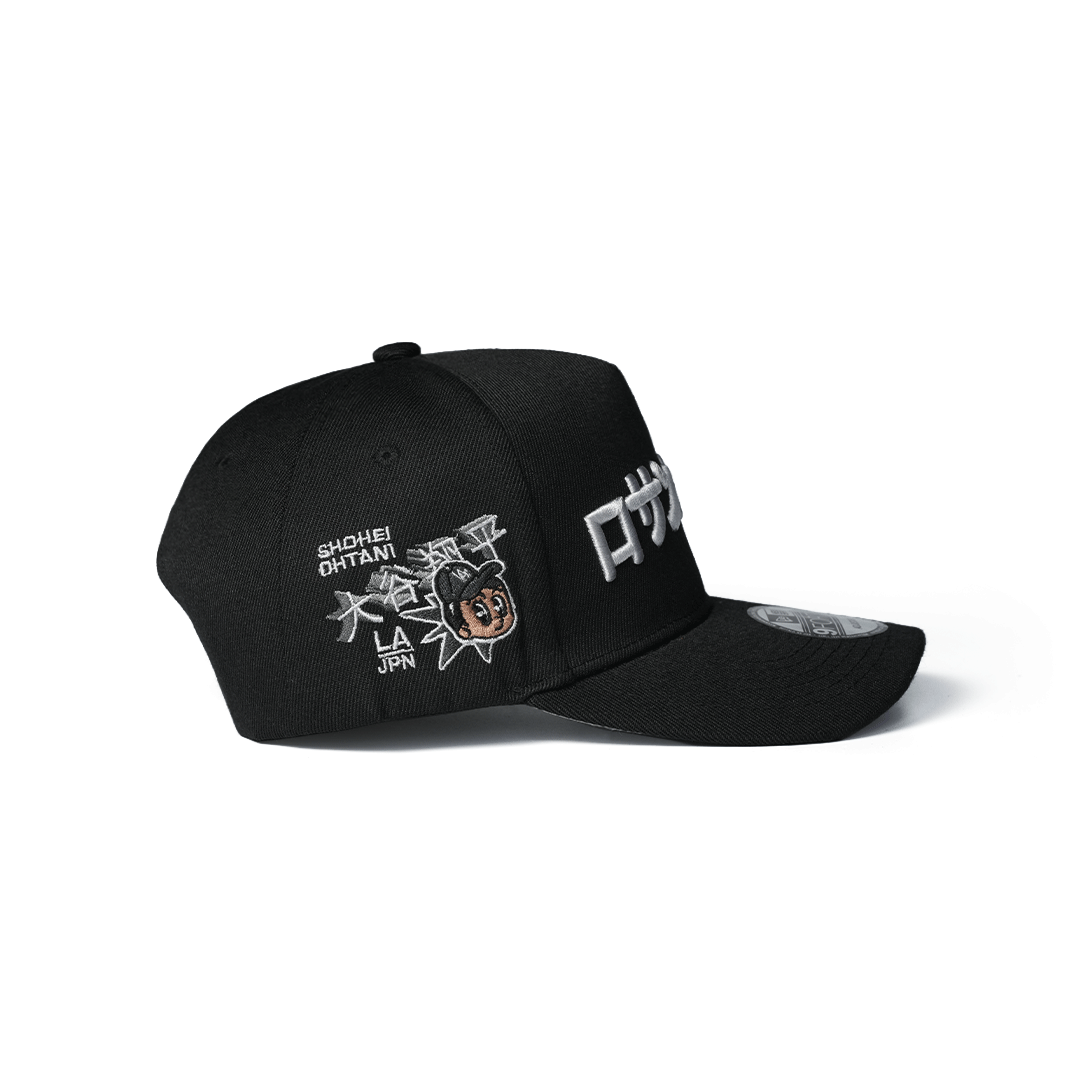 NEW ERA 9FORTY A-FRAME LOS ANGELES DODGERS OHTANI SILVER BLACK PRIME EDITION