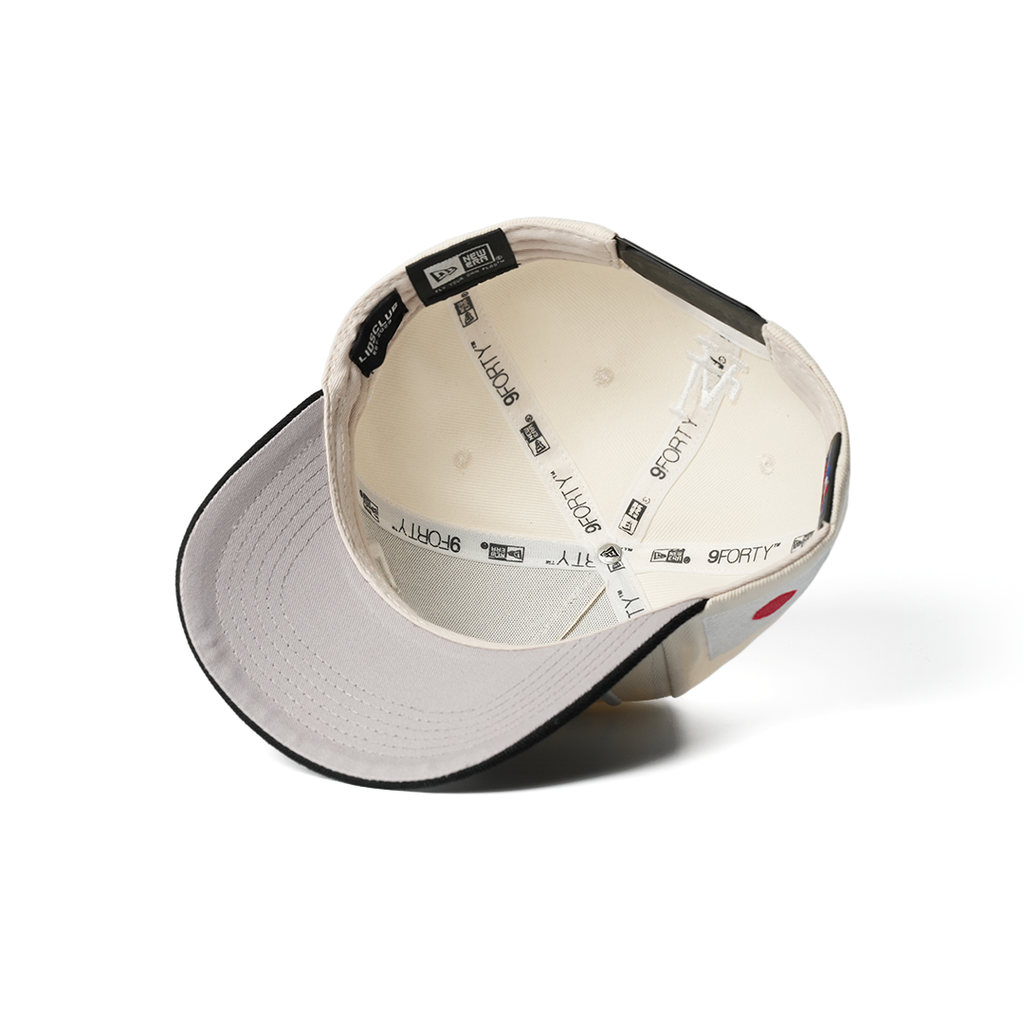 NEW ERA 9FORTY A-FRAME LOS ANGELES DODGERS JAPAN CHROME CEMENT TWO TONE EDITION