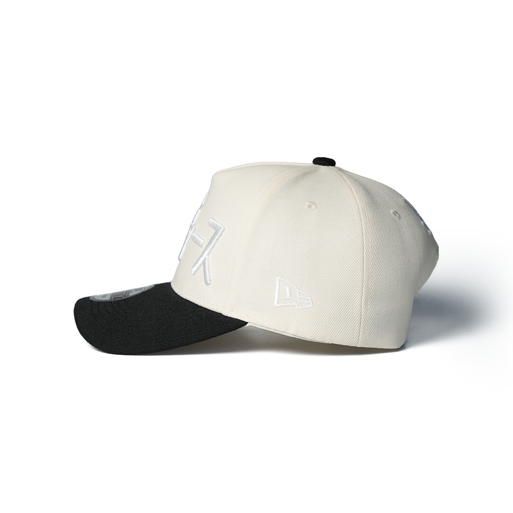 NEW ERA 9FORTY A-FRAME LOS ANGELES DODGERS JAPAN CHROME CEMENT TWO TONE EDITION