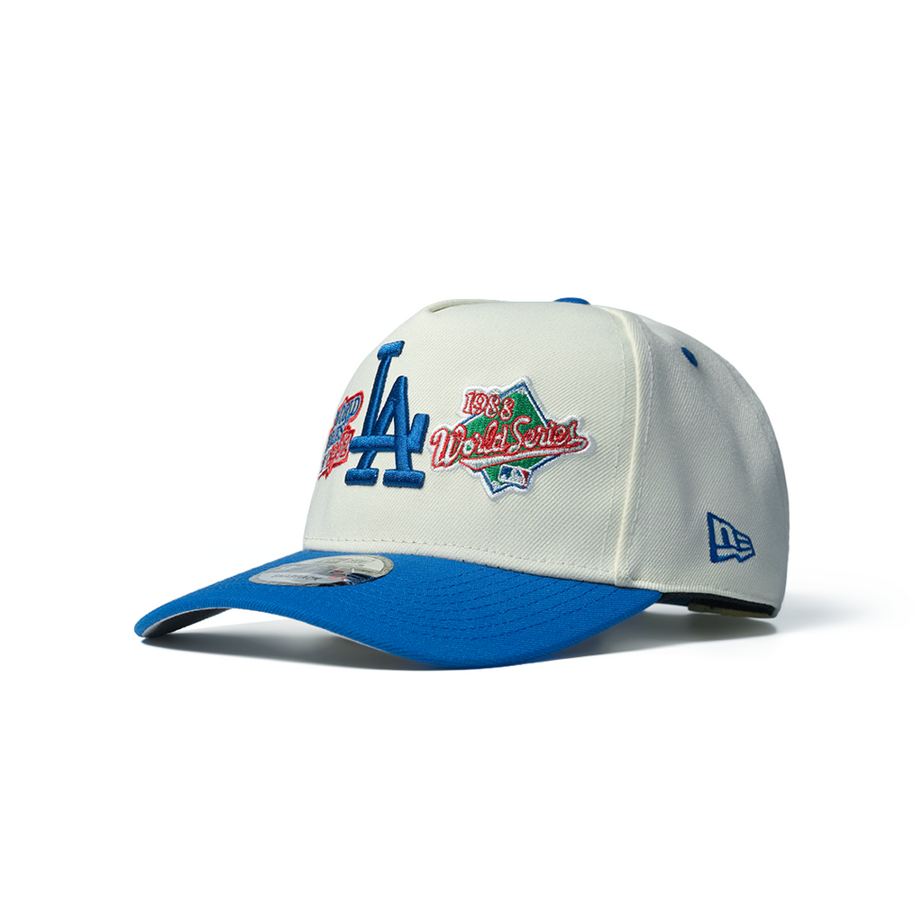 NEW ERA 9FORTY A-FRAME LOS ANGELES DODGERS 'WORLD SERIES LOGO'