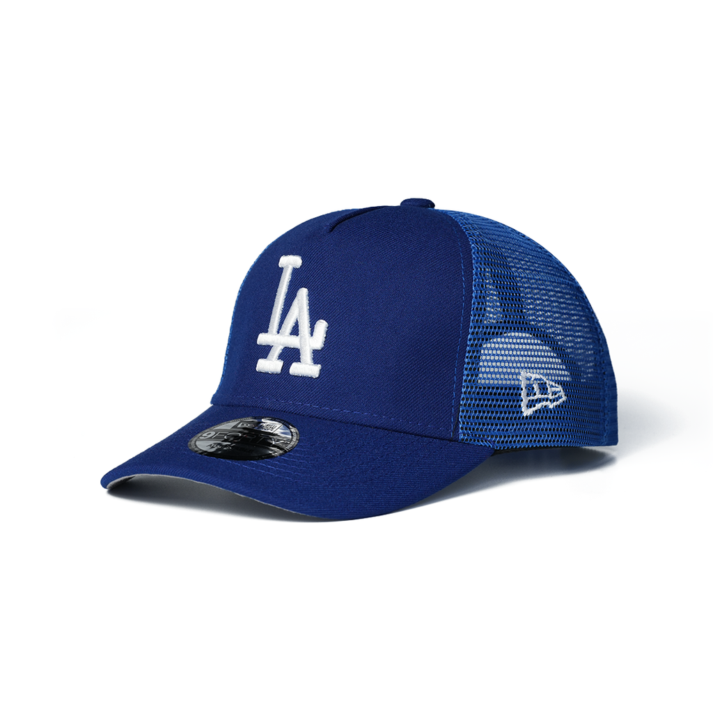 NEW ERA 9FORTY A-FRAME LOS ANGELES DODGERS 60TH ANNIVERSARY ROYAL TRUCKER EDITION TRUCKER