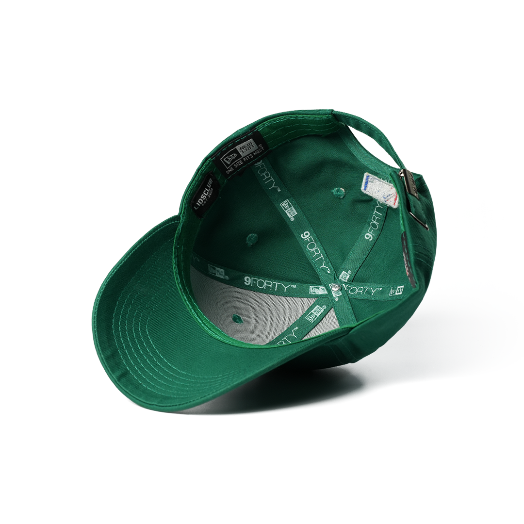 NEW ERA 9FORTY LOS ANGELES DODGERS LEAGUE ESSENTIAL GREEN