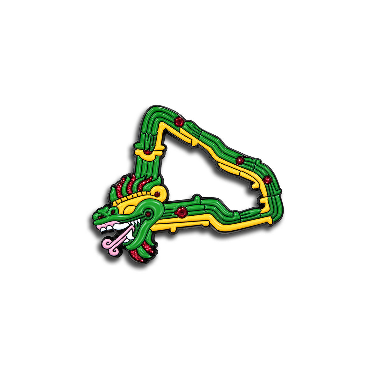 AZTEC DRAGON PIN