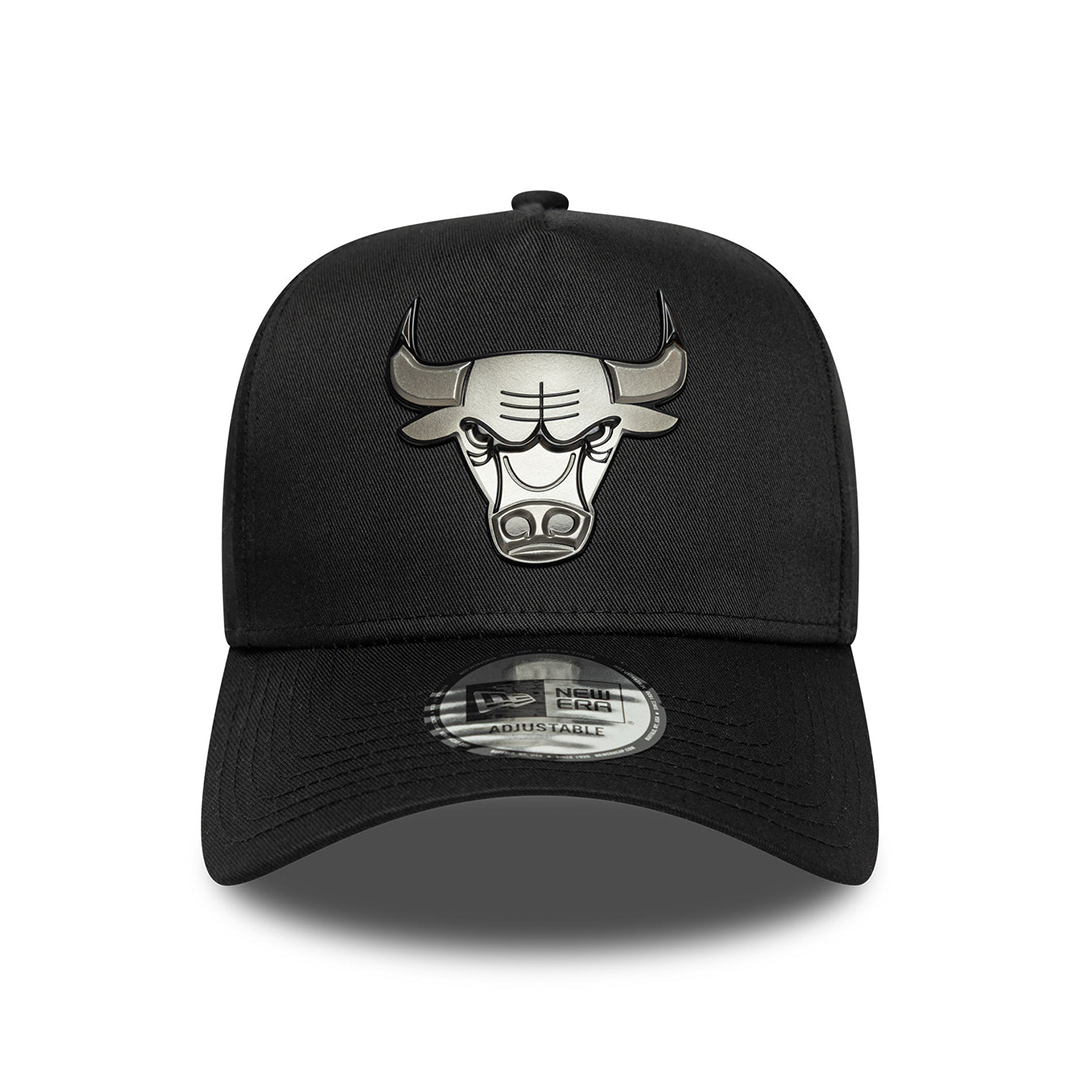 NEW ERA 9FORTY E-FRAME CHICAGO BULLS METALLIC BLACK