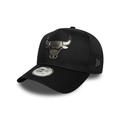 NEW ERA 9FORTY E-FRAME CHICAGO BULLS METALLIC BLACK