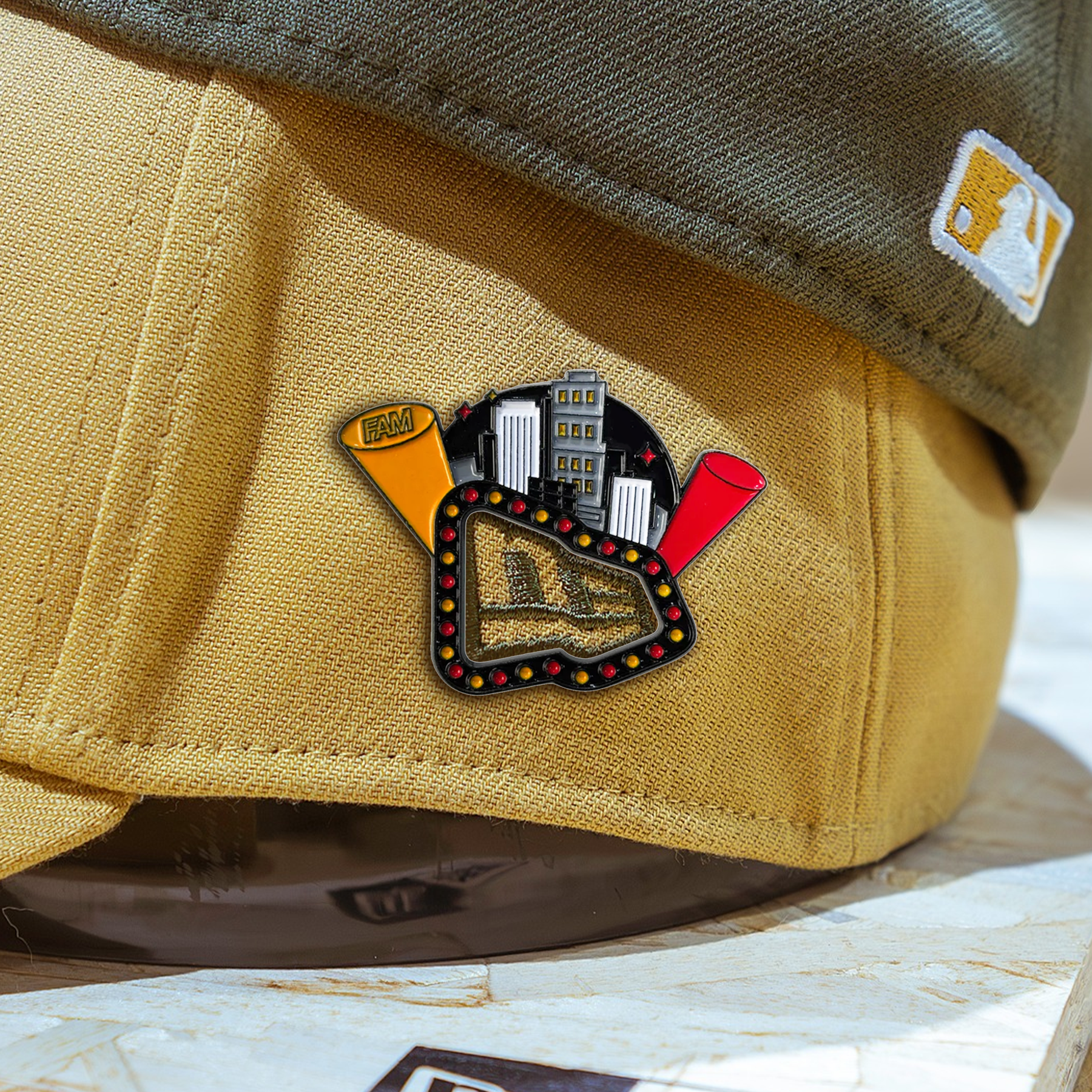 FAM CITY PIN