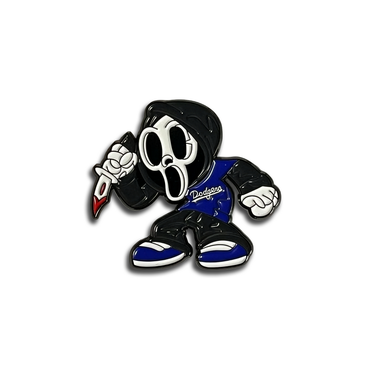 DODGERS GHOSTFACE PIN