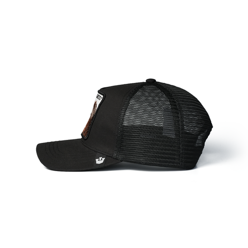 GOORIN BROS GRIZZLY BLACK TRUCKER