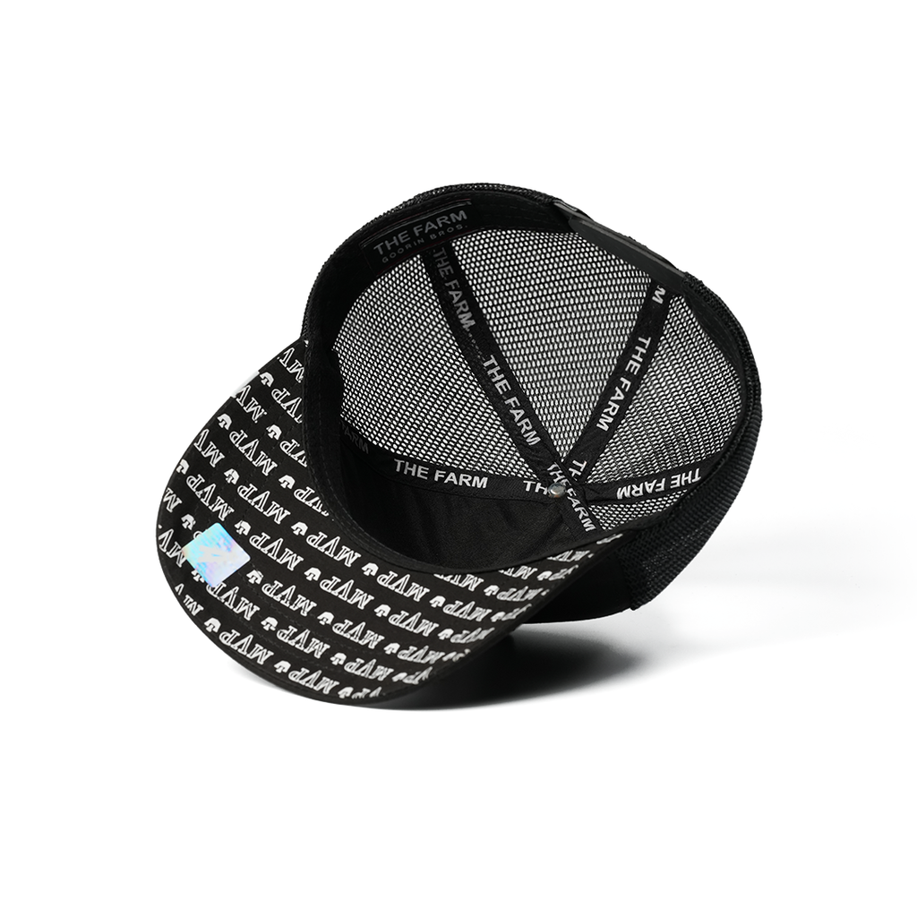 GOORIN BROS KILLER EAGLE BLACK TRUCKER