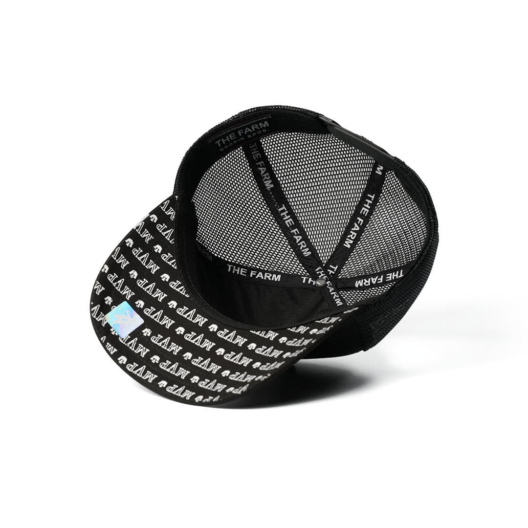 GOORIN BROS KILLER EAGLE BLACK TRUCKER