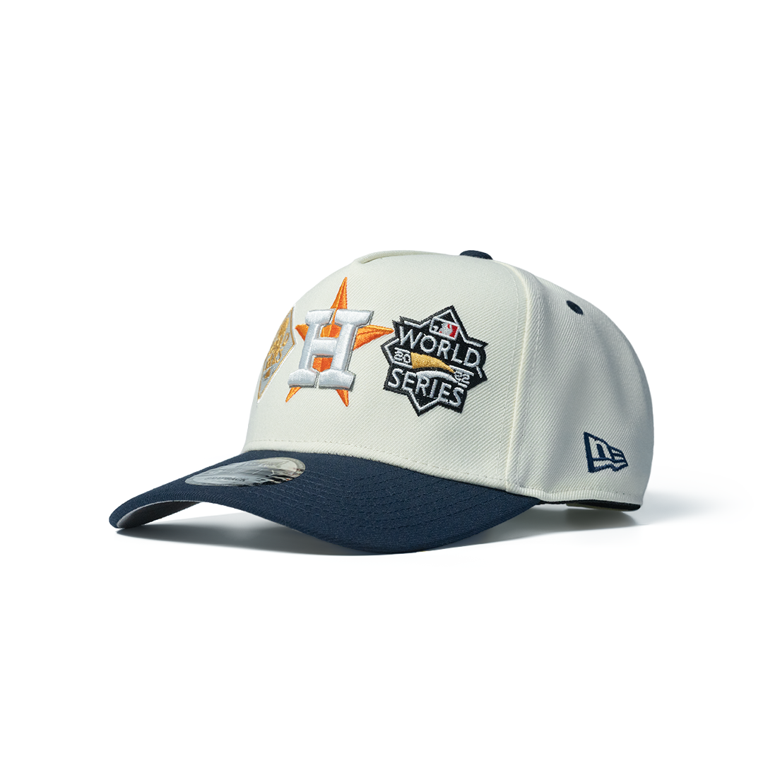 NEW ERA 9FORTY A-FRAME HOUSTON ASTROS 'WORLD SERIES LOGO'