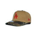 NEW ERA 9FORTY A-FRAME LOS ANGELES DODGERS 50TH ANNIVERSARY CAMEL REALTREE EDITION