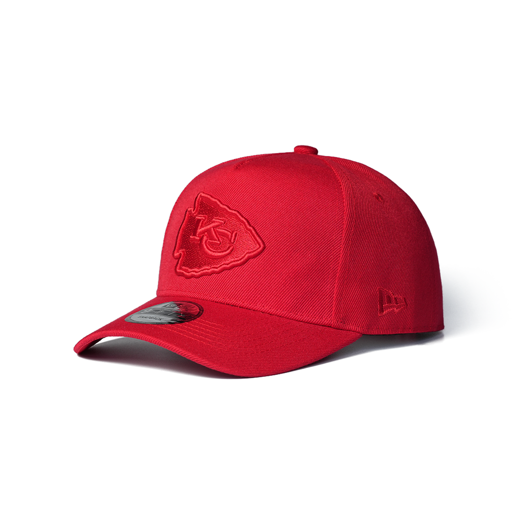 NEW ERA 9FORTY A-FRAME KANSAS CITY CHIEFS FRONT DOOR RED