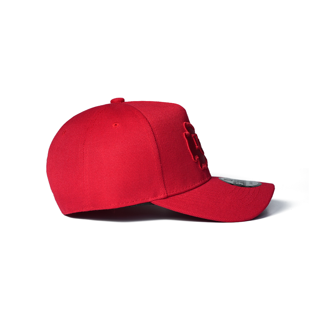 NEW ERA 9FORTY A-FRAME KANSAS CITY CHIEFS FRONT DOOR RED
