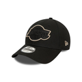 NEW ERA 9FORTY LOS ANGELES LAKERS TEAM OUTLINE BLACK