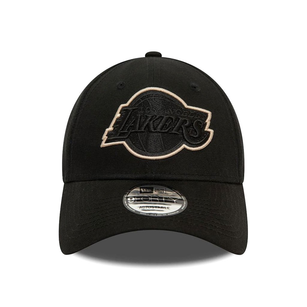 NEW ERA 9FORTY LOS ANGELES LAKERS TEAM OUTLINE BLACK
