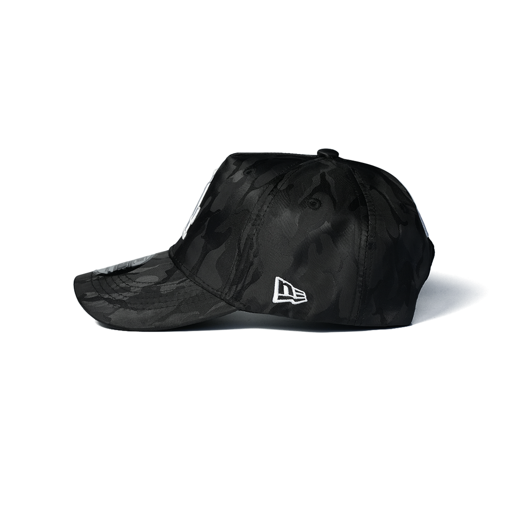NEW ERA 9FORTY A-FRAME LOS ANGELES DODGERS CAMO BLACK ON BLACK