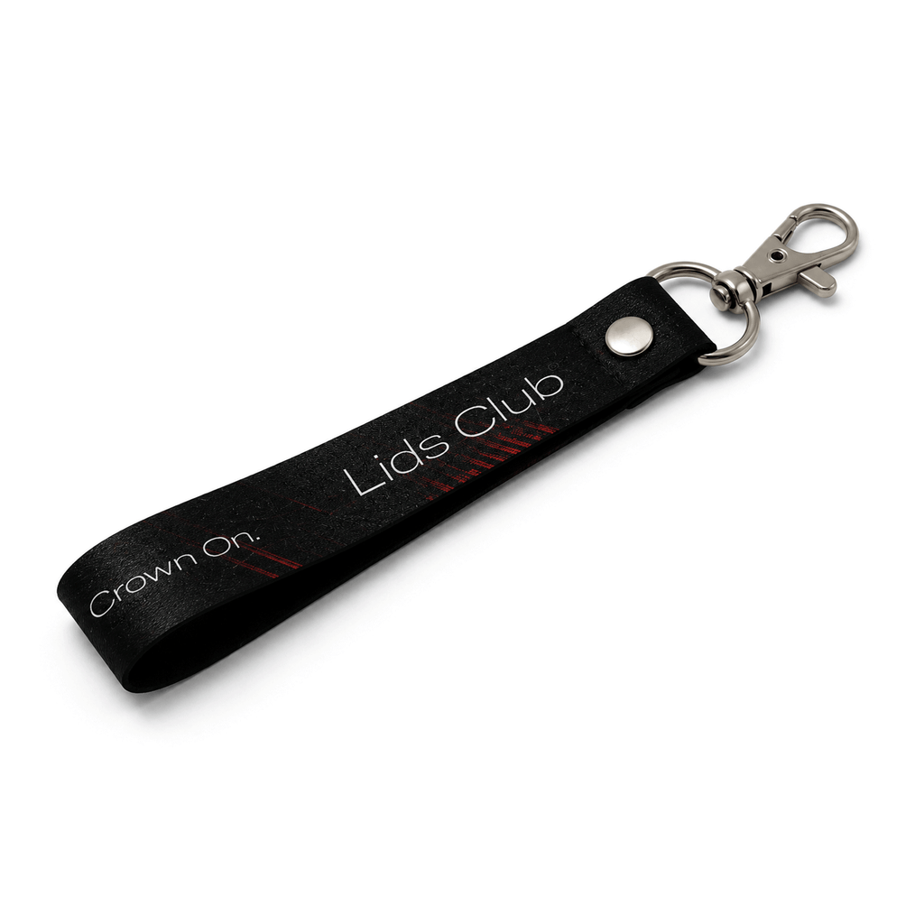 LIDS CLUB REDLINE WRIST STRAP KEYCHAIN