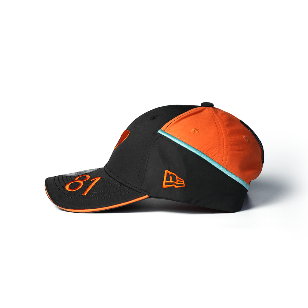 NEW ERA 9FORTY MCLAREN F1 OSCAR PIASTRI 81 BLACK