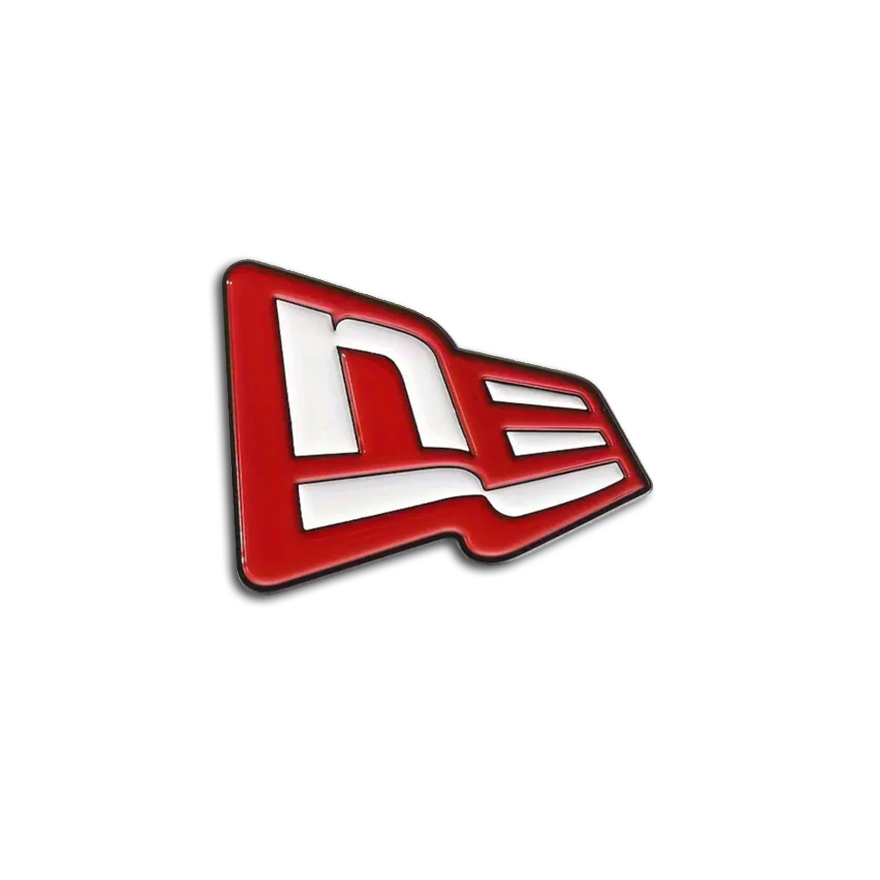 NEW ERA RED/WHITE FLAG PIN
